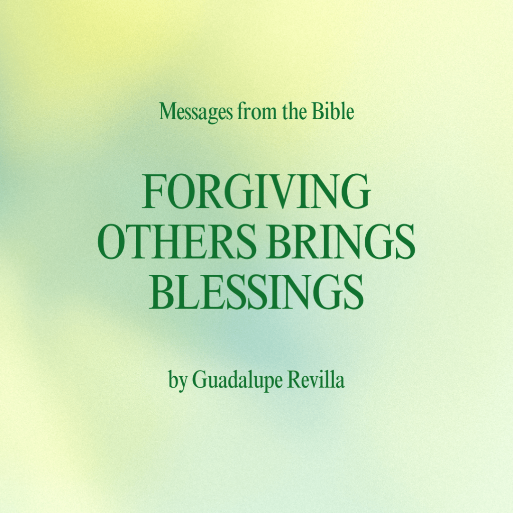 Forgiving Others Brings&nbsp;Blessings
